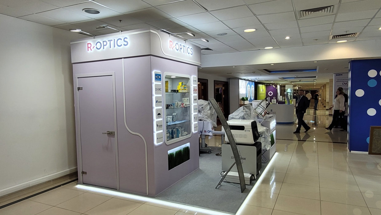 R-OPTICS - изготовление выставочных стендов в Самаре и Новосибирске