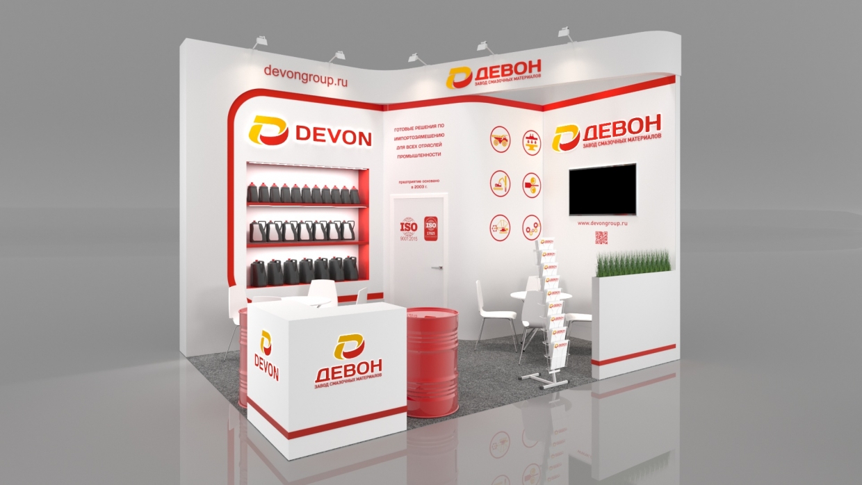 DEVON - изготовление выставочных стендов в Самаре и Новосибирске