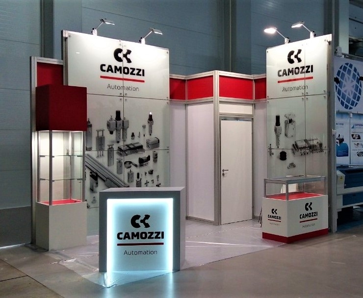 CAMOZZI AUTOMATION - изготовление выставочных стендов в Самаре и Новосибирске
