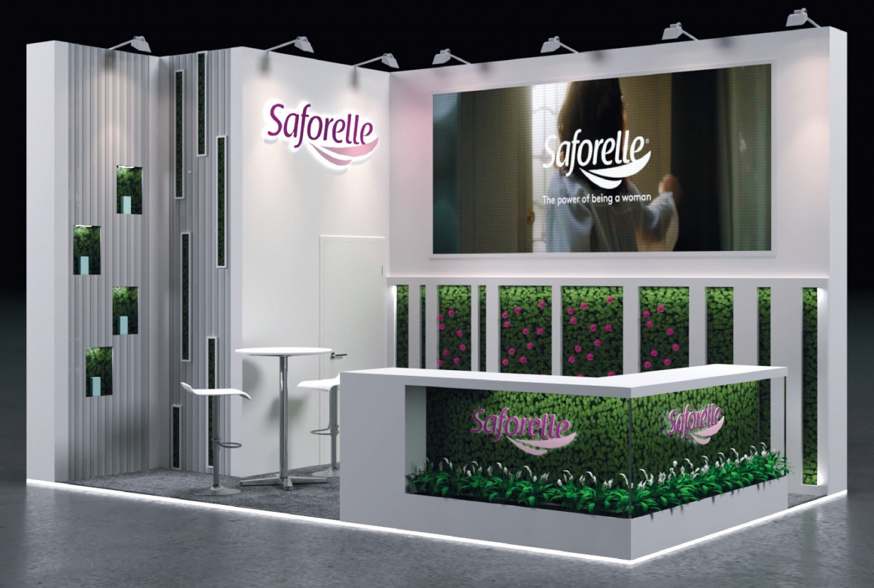 SAFORELLE - изготовление выставочных стендов в Самаре и Новосибирске