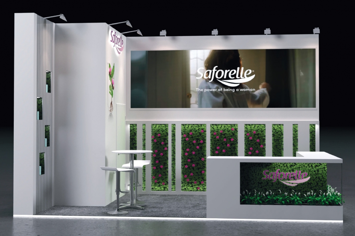 SAFORELLE - изготовление выставочных стендов в Самаре и Новосибирске