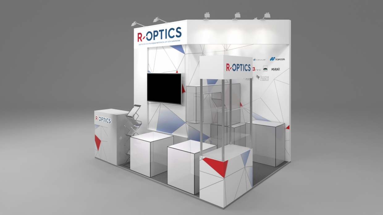 R-OPTICS - изготовление выставочных стендов в Самаре и Новосибирске