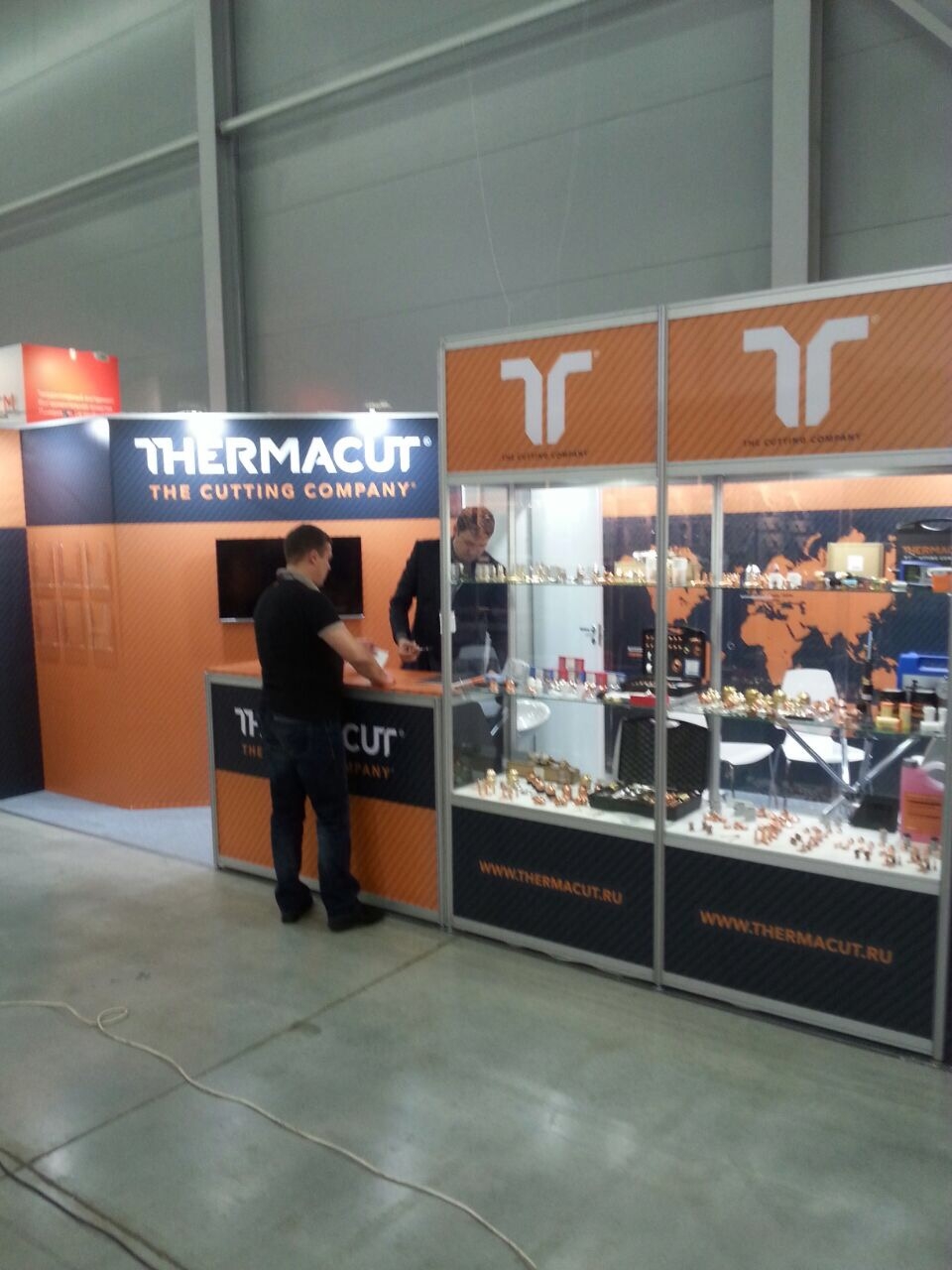 Thermacut - изготовление выставочных стендов в Самаре и Новосибирске