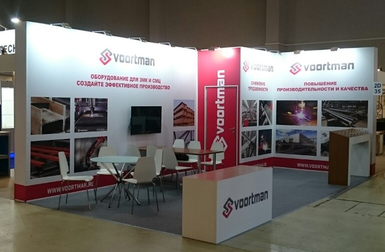 Voortman - изготовление выставочных стендов в Самаре и Новосибирске
