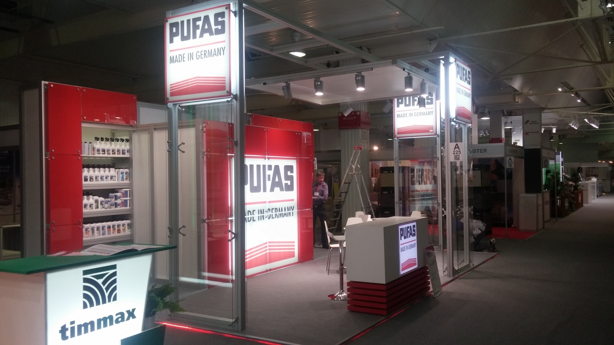 Pufas - изготовление выставочных стендов в Самаре и Новосибирске