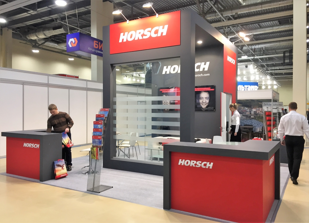 Horsch - изготовление выставочных стендов в Самаре и Новосибирске