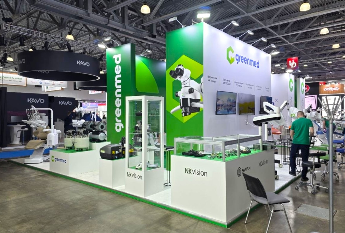 GREENMED - изготовление выставочных стендов в Самаре и Новосибирске