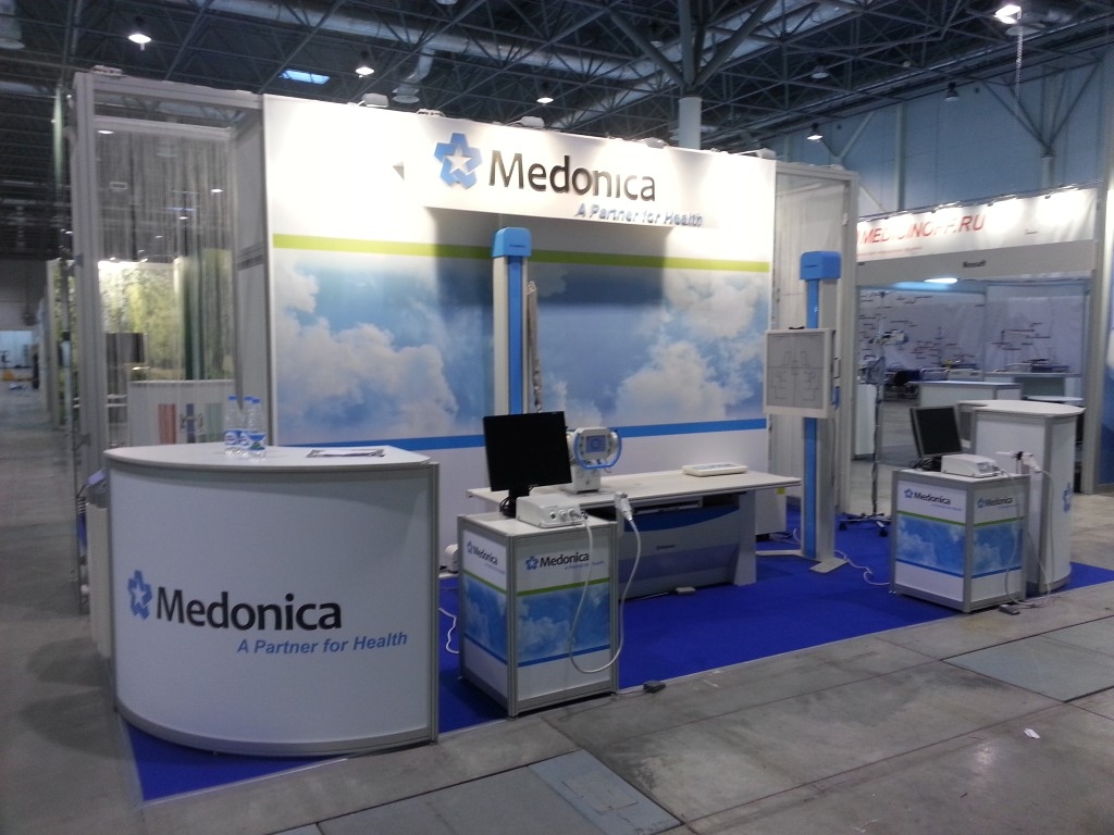 Medonica - изготовление выставочных стендов в Самаре и Новосибирске