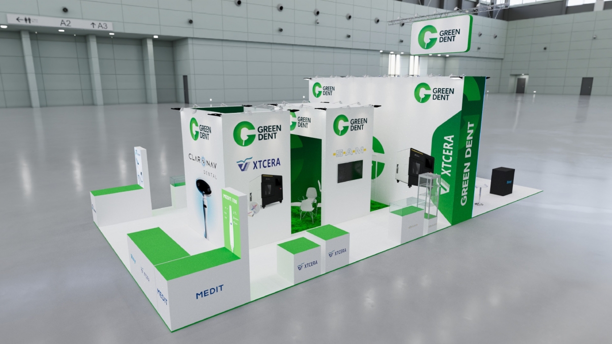 GREEN DENT - изготовление выставочных стендов в Самаре и Новосибирске