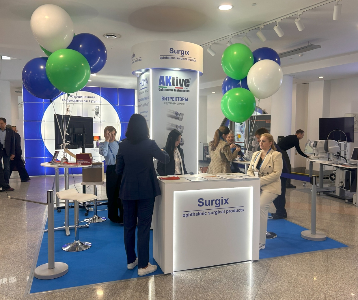 SURGIX - изготовление выставочных стендов в Самаре и Новосибирске