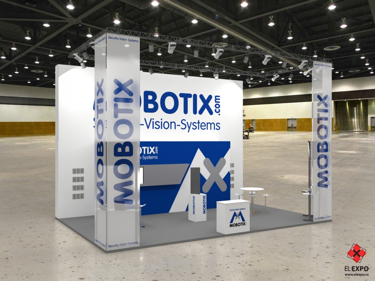 Mobotix - изготовление выставочных стендов в Самаре и Новосибирске