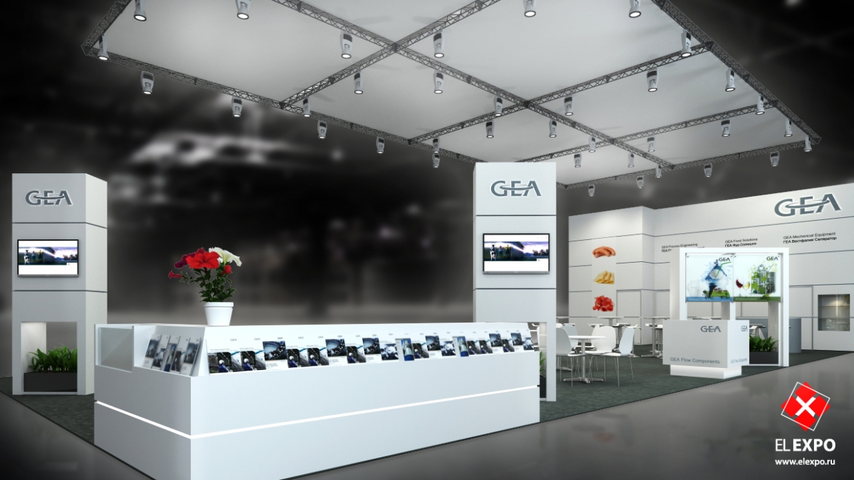 GEA - изготовление выставочных стендов в Самаре и Новосибирске