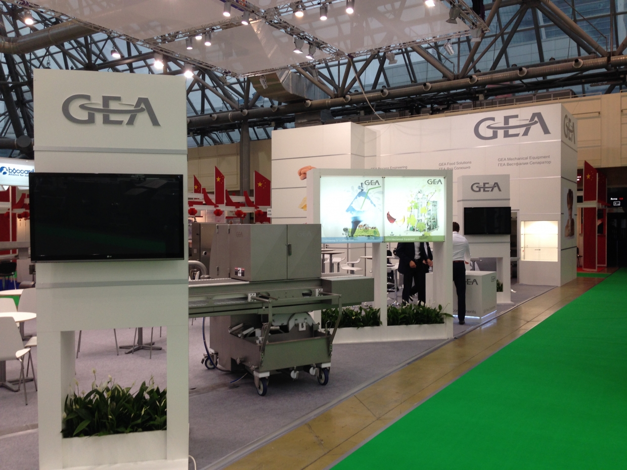 GEA - изготовление выставочных стендов в Самаре и Новосибирске