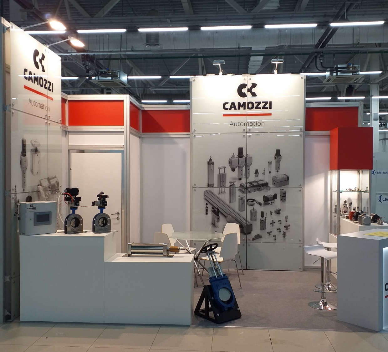 CAMOZZI AUTOMATION - изготовление выставочных стендов в Самаре и Новосибирске