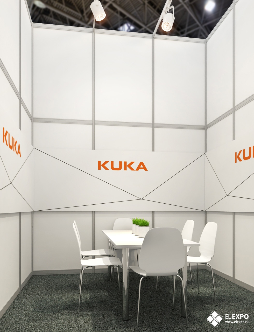 Kuka - изготовление выставочных стендов в Самаре и Новосибирске