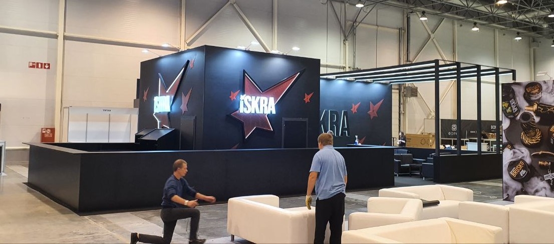 ISKRA - изготовление выставочных стендов в Самаре и Новосибирске