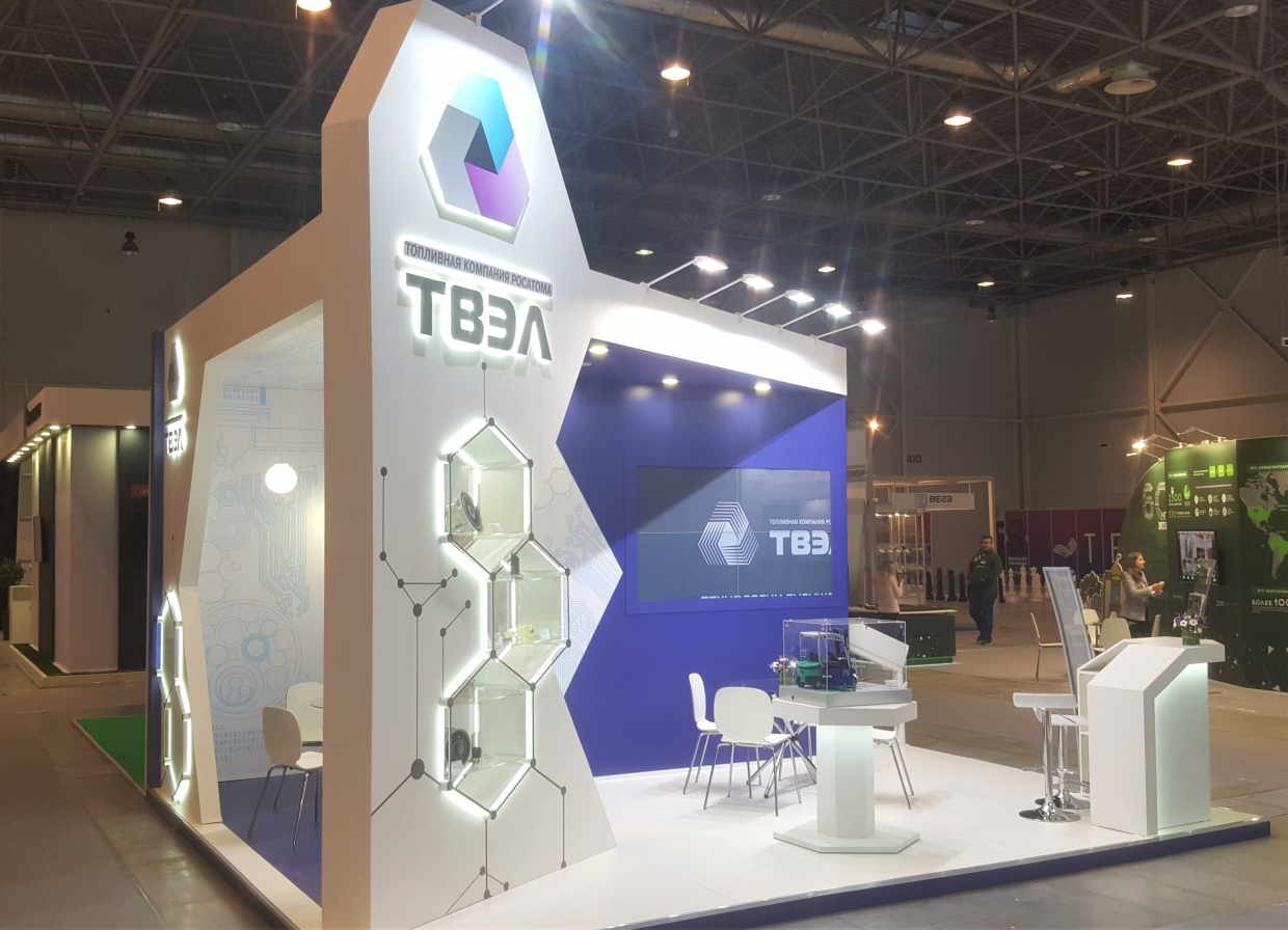 ТОПЛИВНАЯ КОМПАНИЯ РОСАТОМА - изготовление выставочных стендов в Самаре и Новосибирске