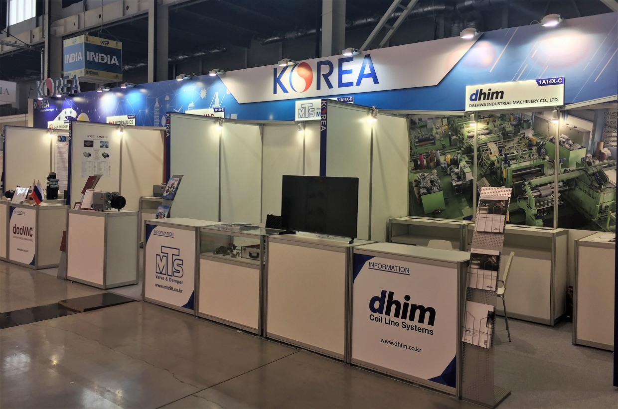 KOREA - изготовление выставочных стендов в Самаре и Новосибирске