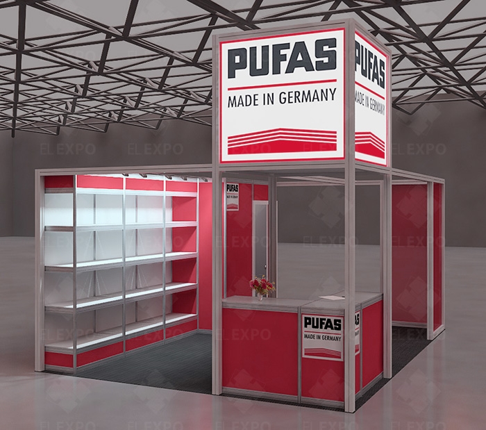 Pufas - изготовление выставочных стендов в Самаре и Новосибирске