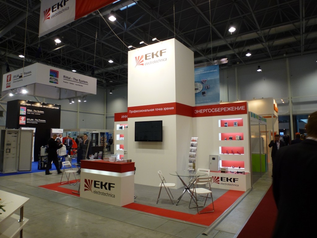 EKF - изготовление выставочных стендов в Самаре и Новосибирске