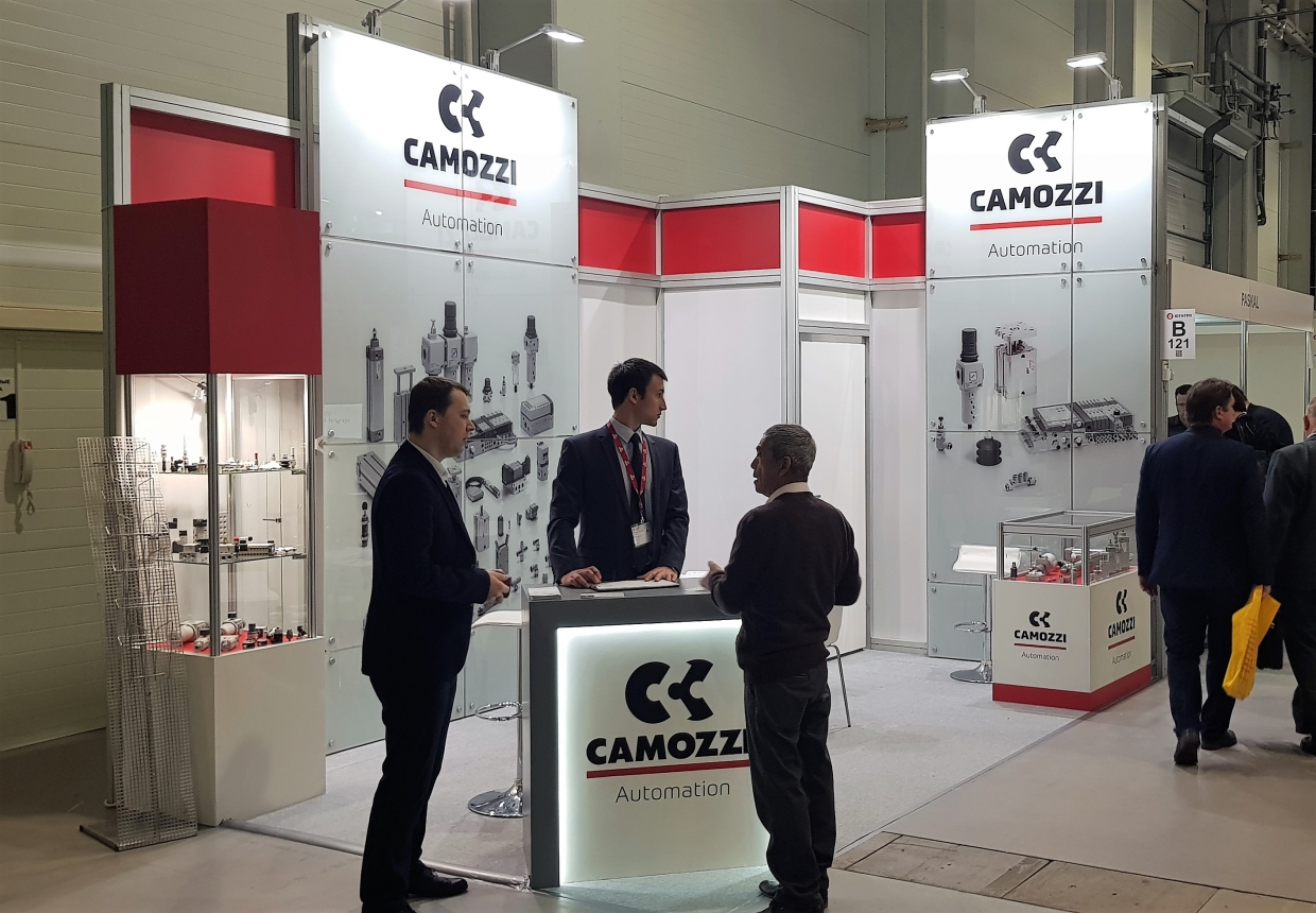 CAMOZZI AUTOMATION - изготовление выставочных стендов в Самаре и Новосибирске