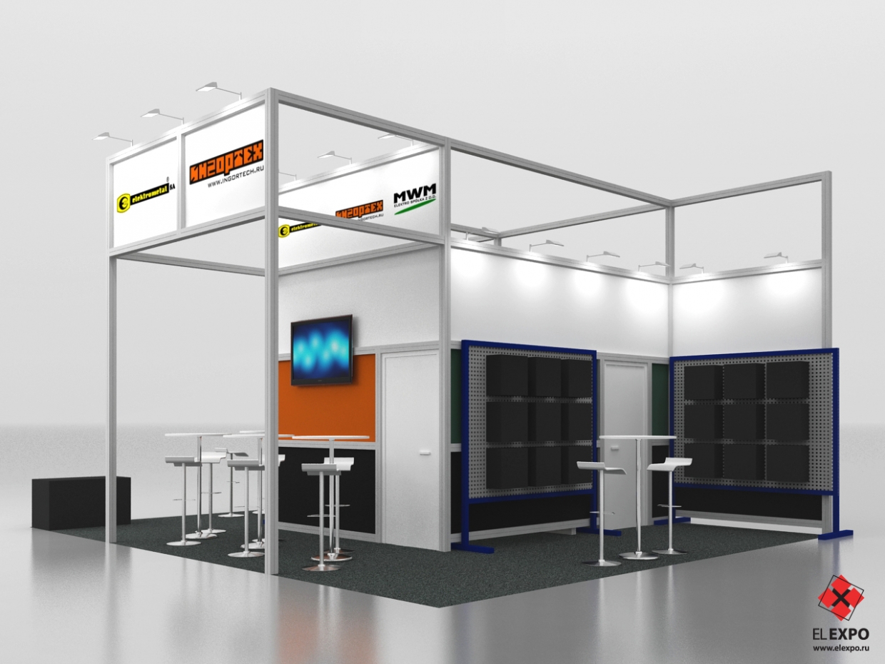 Elektrometal Новокузнецк - изготовление выставочных стендов в Самаре и Новосибирске