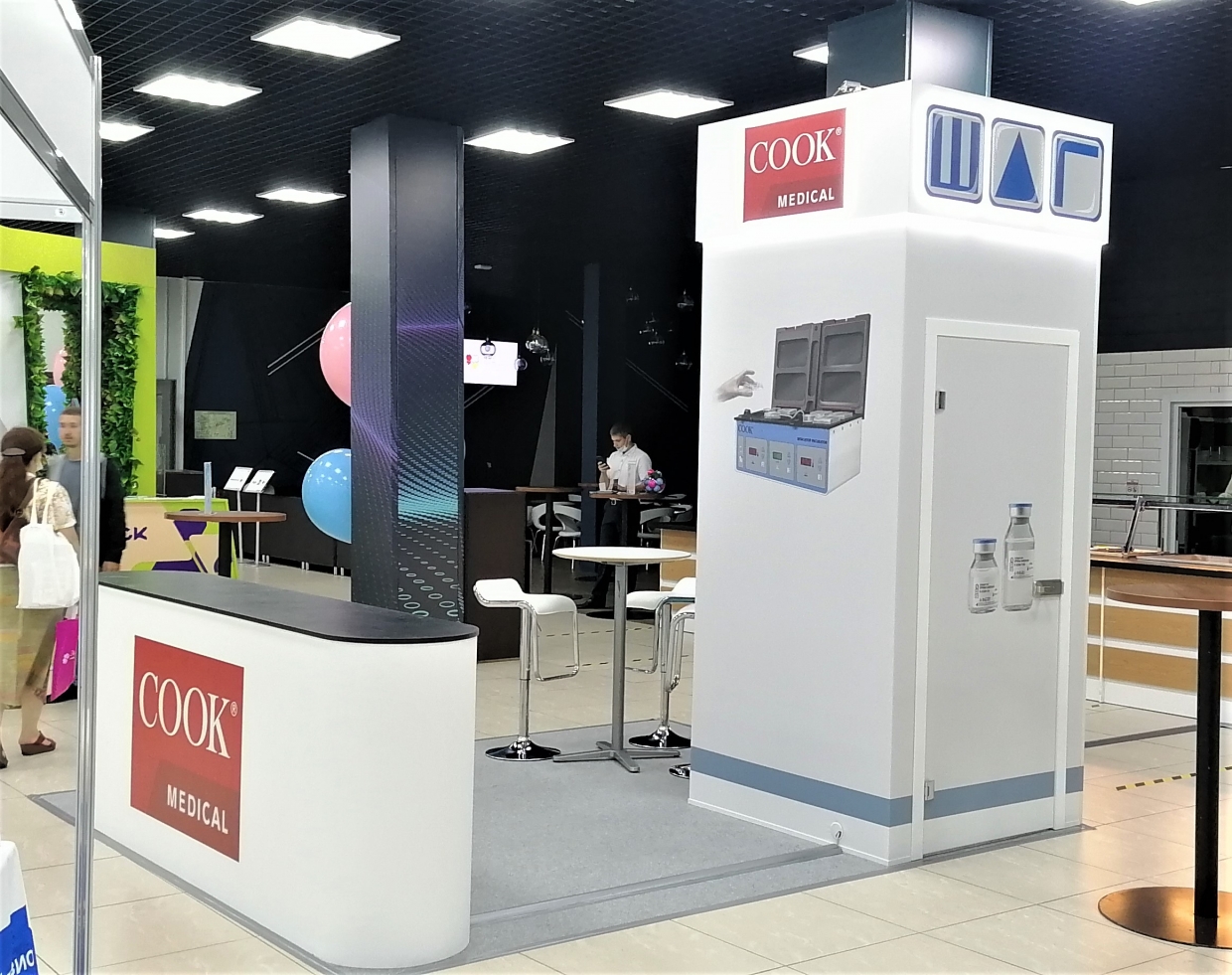 COOK MEDICAL - изготовление выставочных стендов в Самаре и Новосибирске
