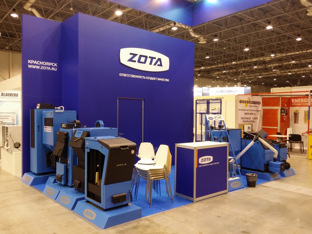 ZOTA.RU - изготовление выставочных стендов в Самаре и Новосибирске