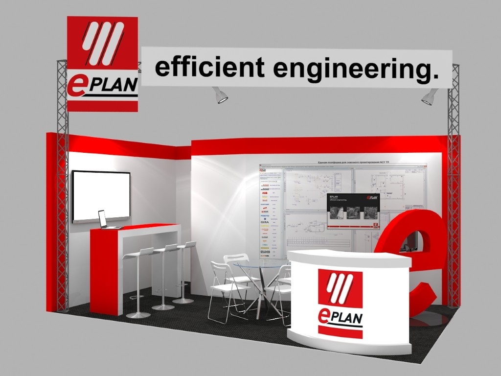 Eplan - изготовление выставочных стендов в Самаре и Новосибирске