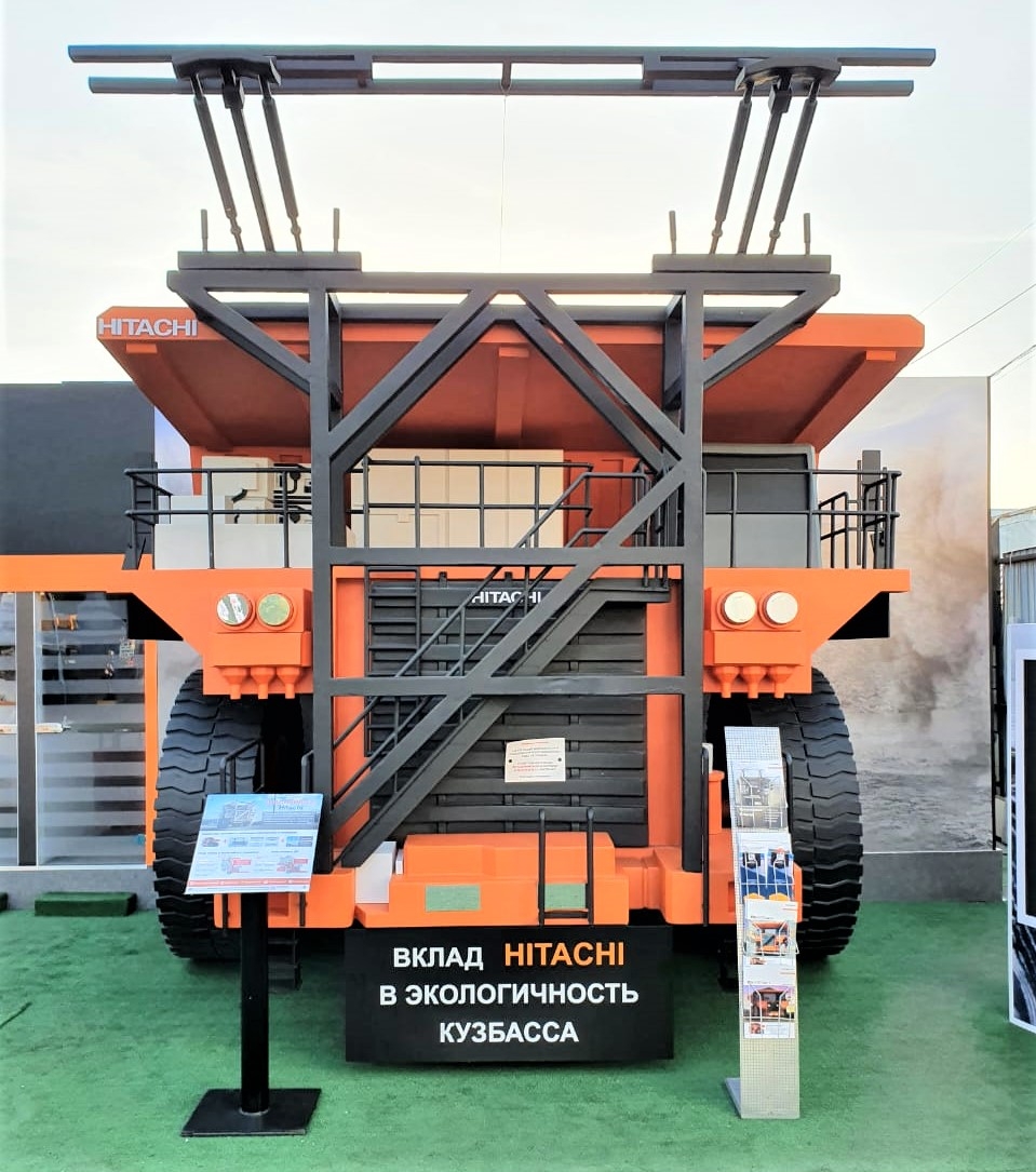 HITACHI - изготовление выставочных стендов в Самаре и Новосибирске