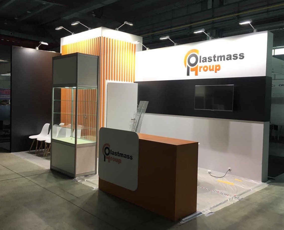 PLASTMASS GROUP - изготовление выставочных стендов в Самаре и Новосибирске